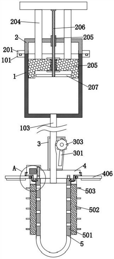 Clinical medicine applying device for obstetrics and gynecology department