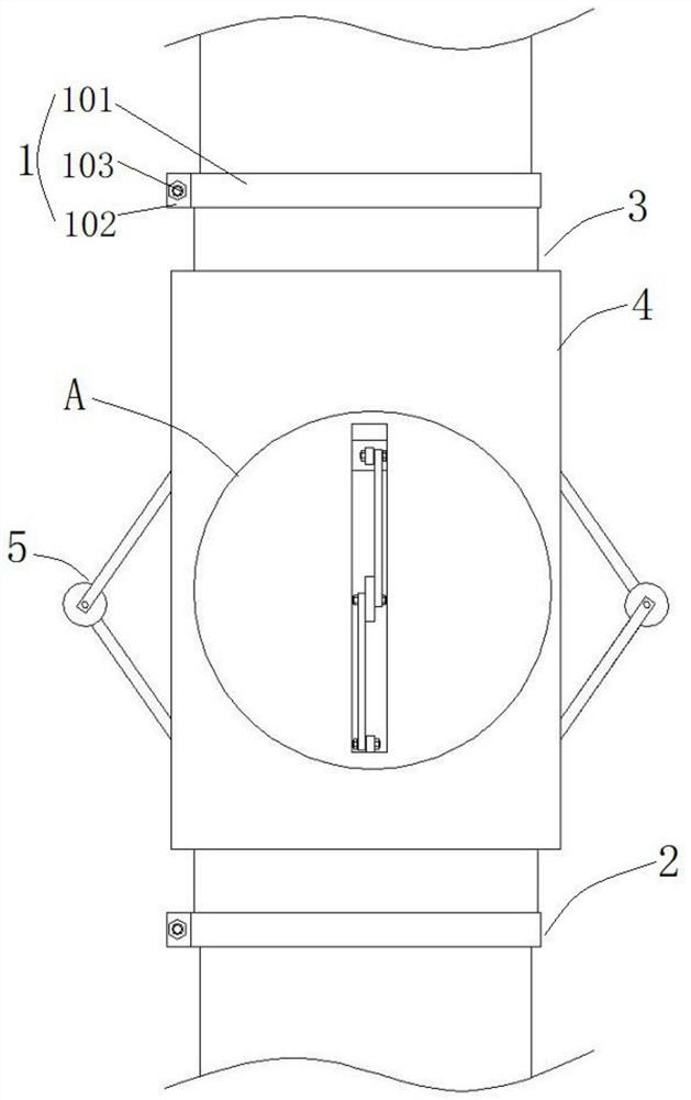 A tubing type centralizer