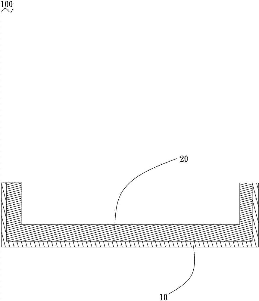 Shock-resistant composite shell and preparation method thereof