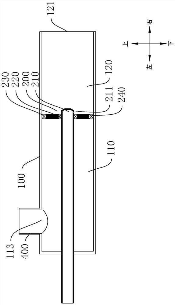 Double-rotational-flow low-nitrogen burner