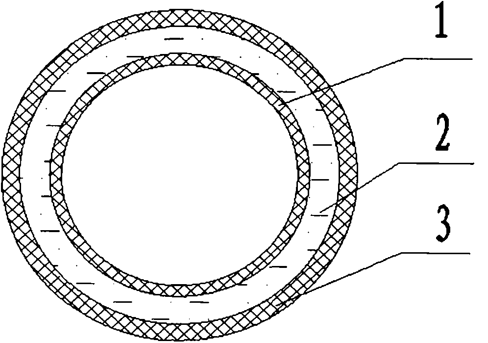 Composite material electric pole and structure design method thereof