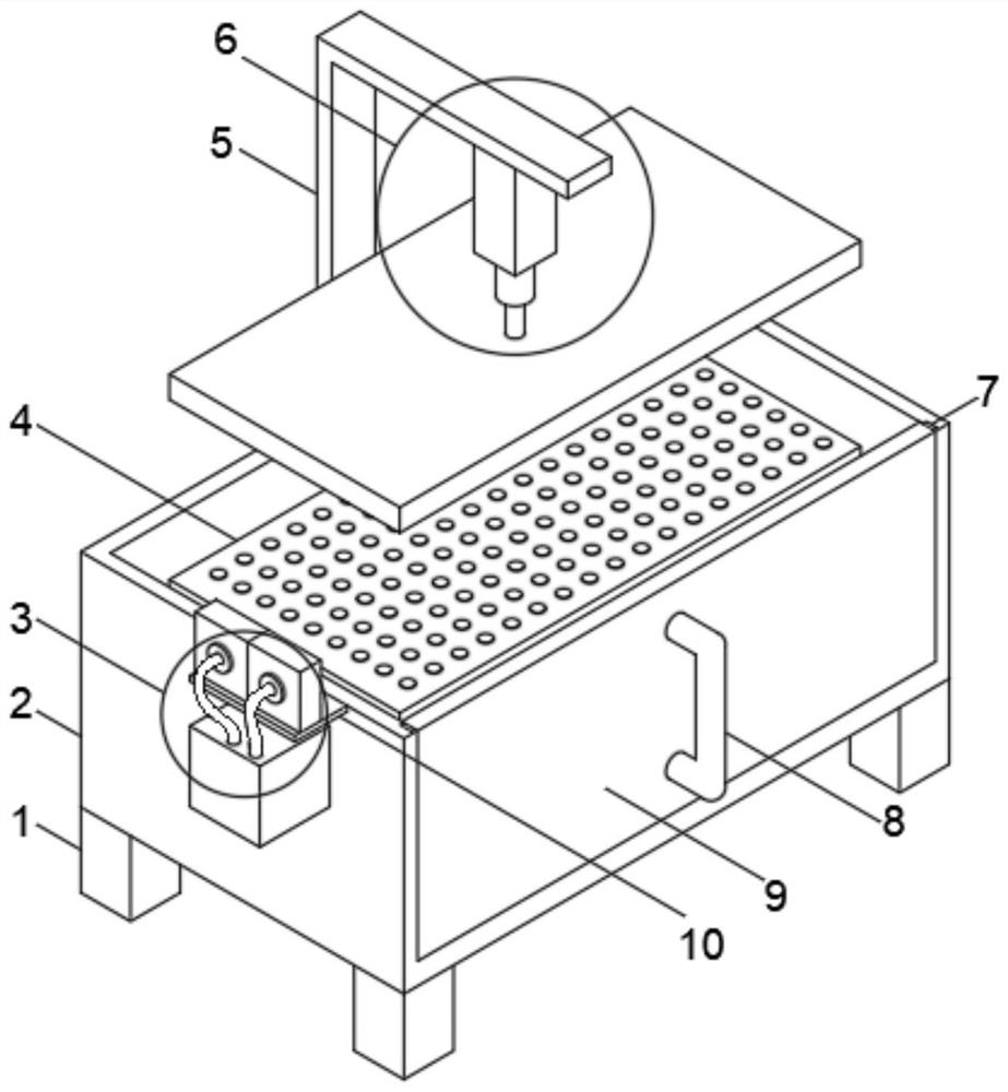 Manufacturing equipment and method of novel silicon iron rare earth magnesium spheroidizing agent