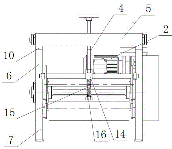 Bag pressing shaper