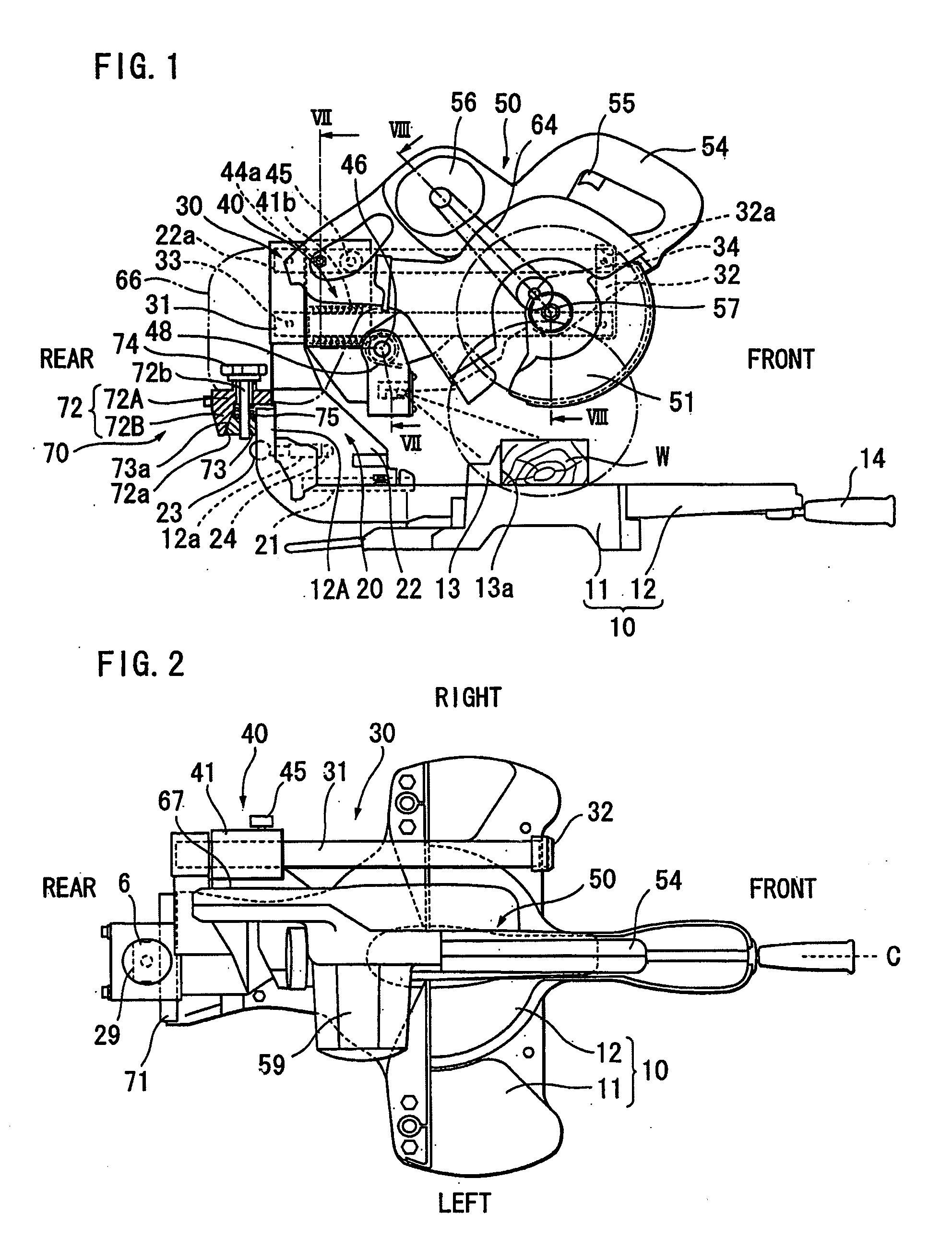 Miter saw having holder fixing mechanism