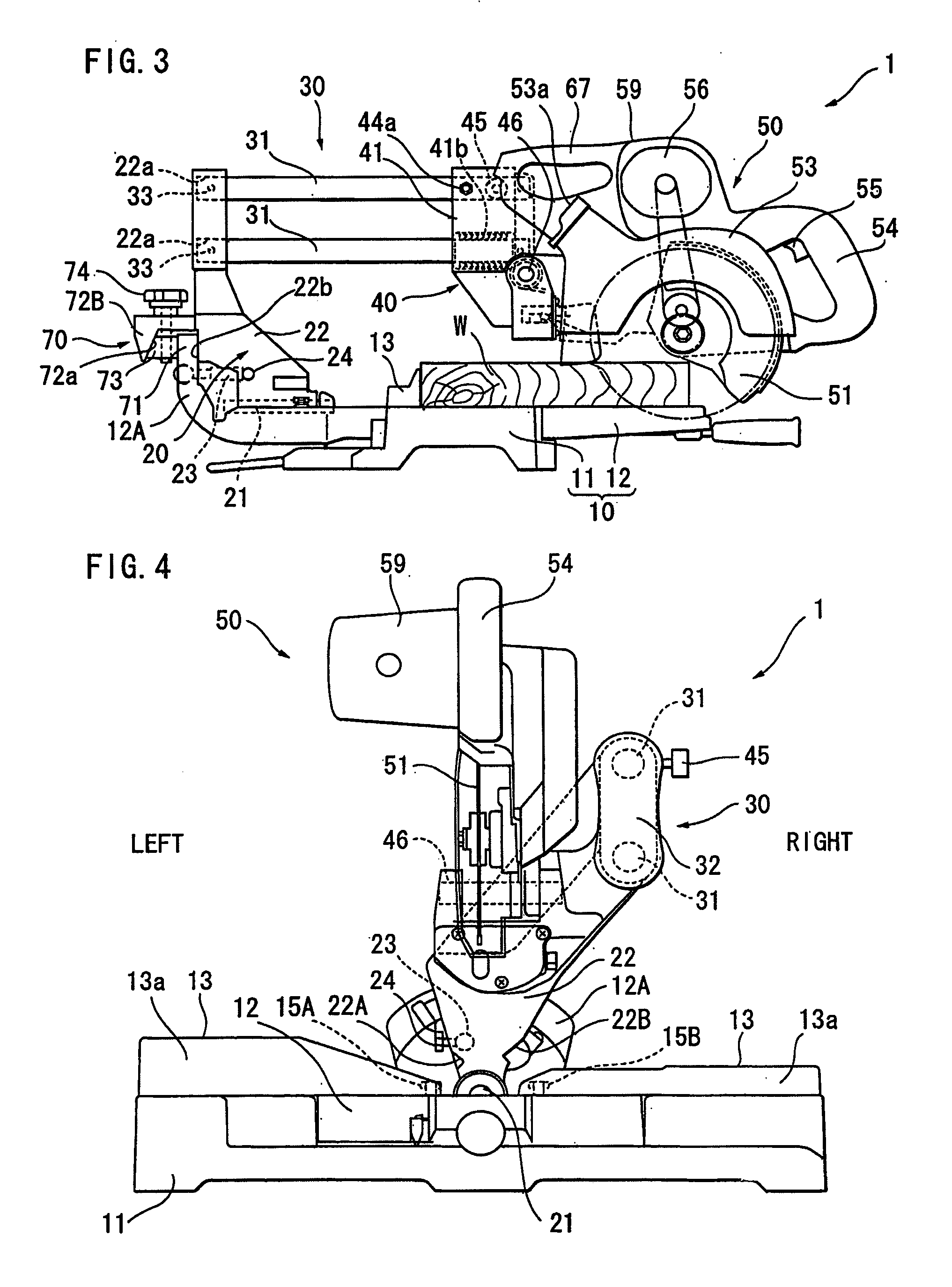 Miter saw having holder fixing mechanism