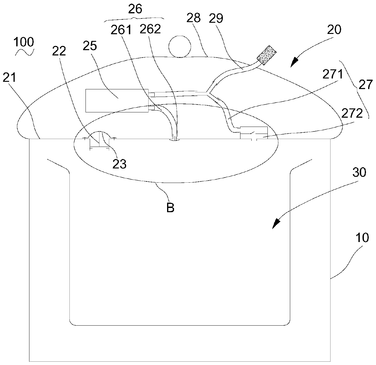 Cover and cooking utensil comprising the same