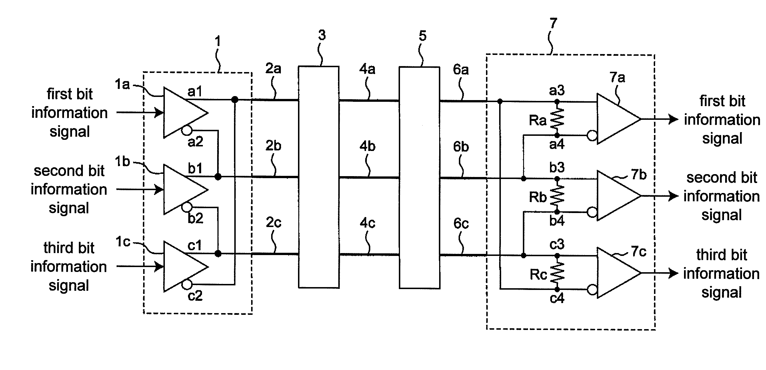 Differential transmission line connector