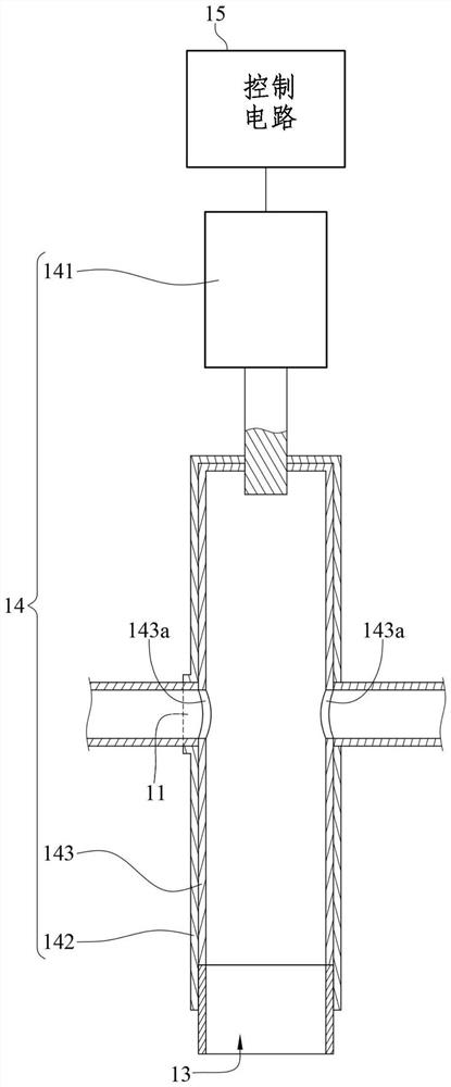 Water temperature control device and method of operation thereof