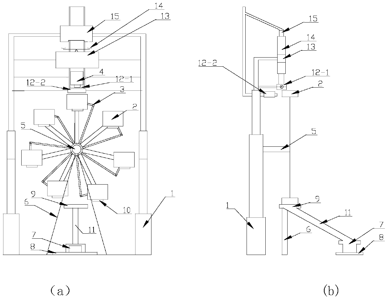 Telescopic rotary medicine box capable of separating medicines