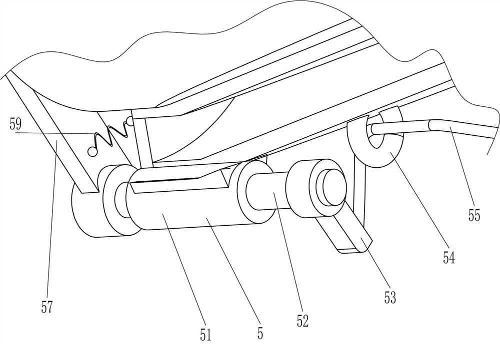 Quantitative squeezing device for ointment for dermatology department