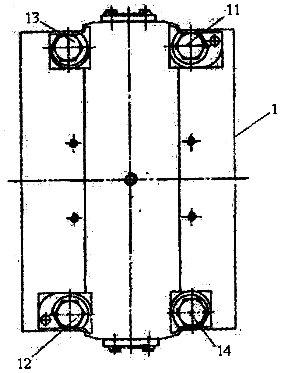 A matching research method for the spherical contact surface of the generator bearing seat and the bearing bush