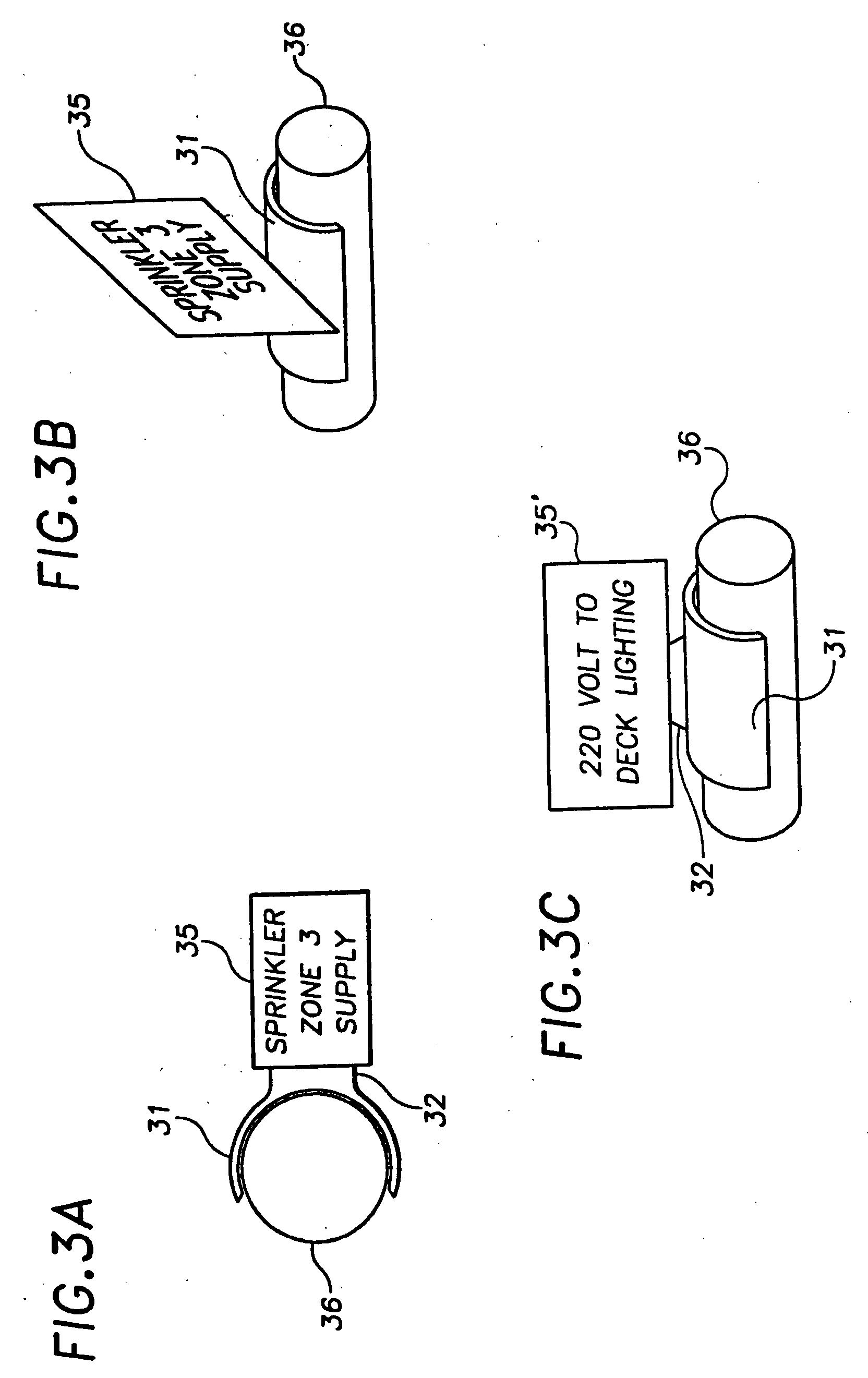 Labeler for pipes, conduits, tubes, and rods