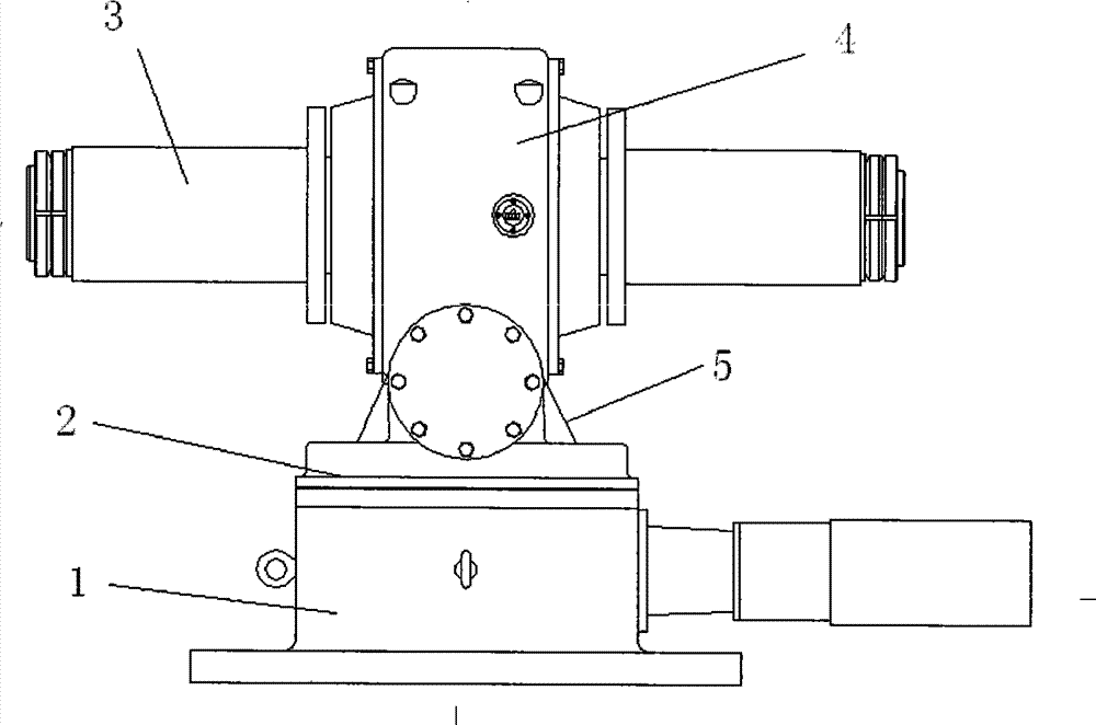 Solar energy heliostat gearing device