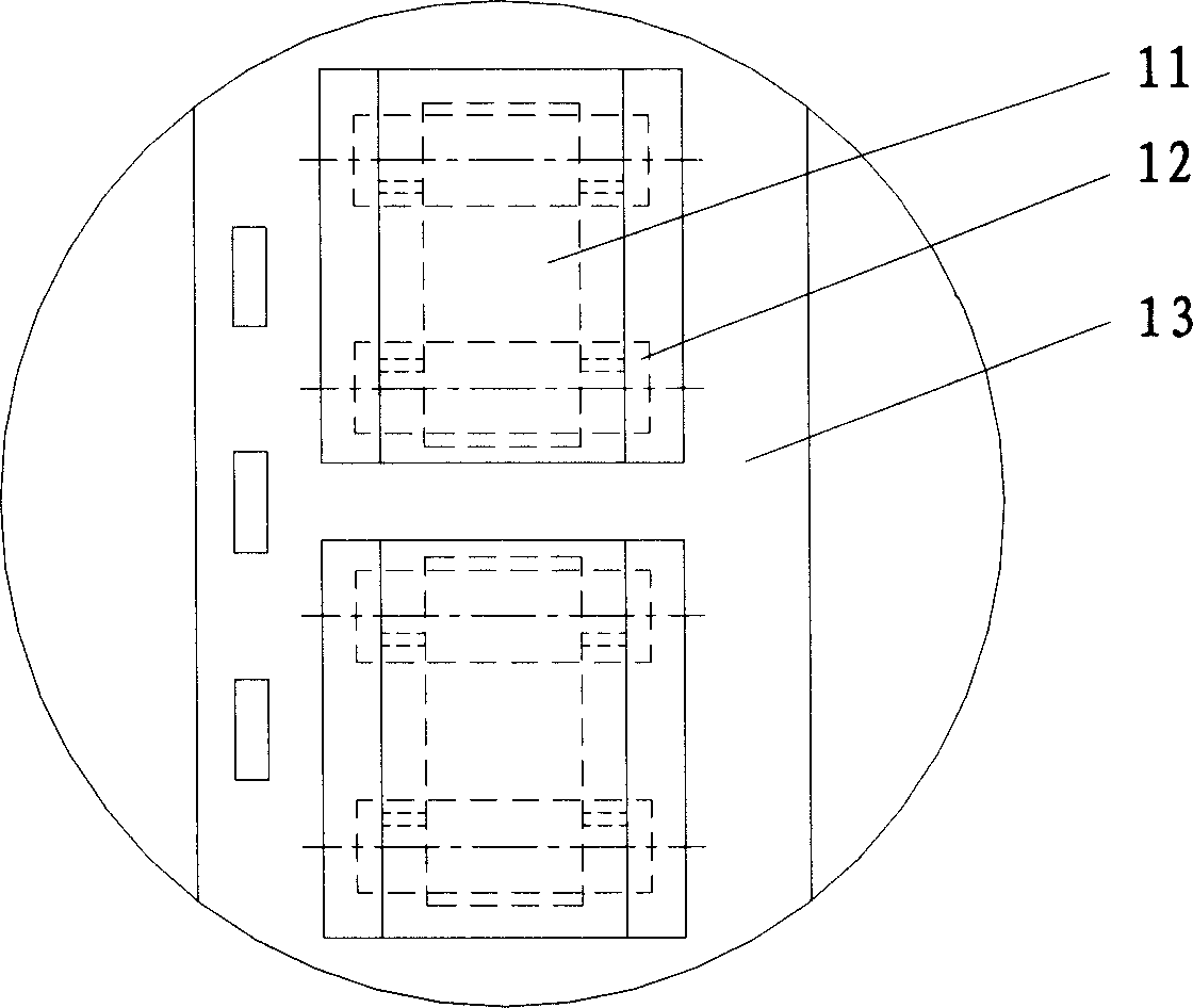 Compound jet tower disk