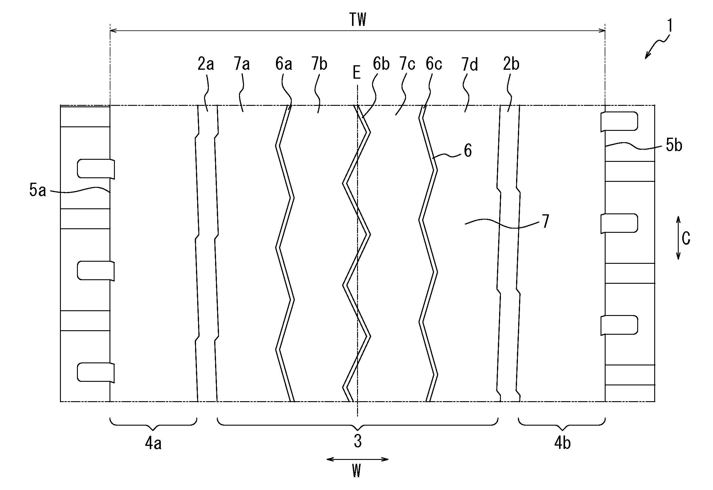 Pneumatic tire for heavy load