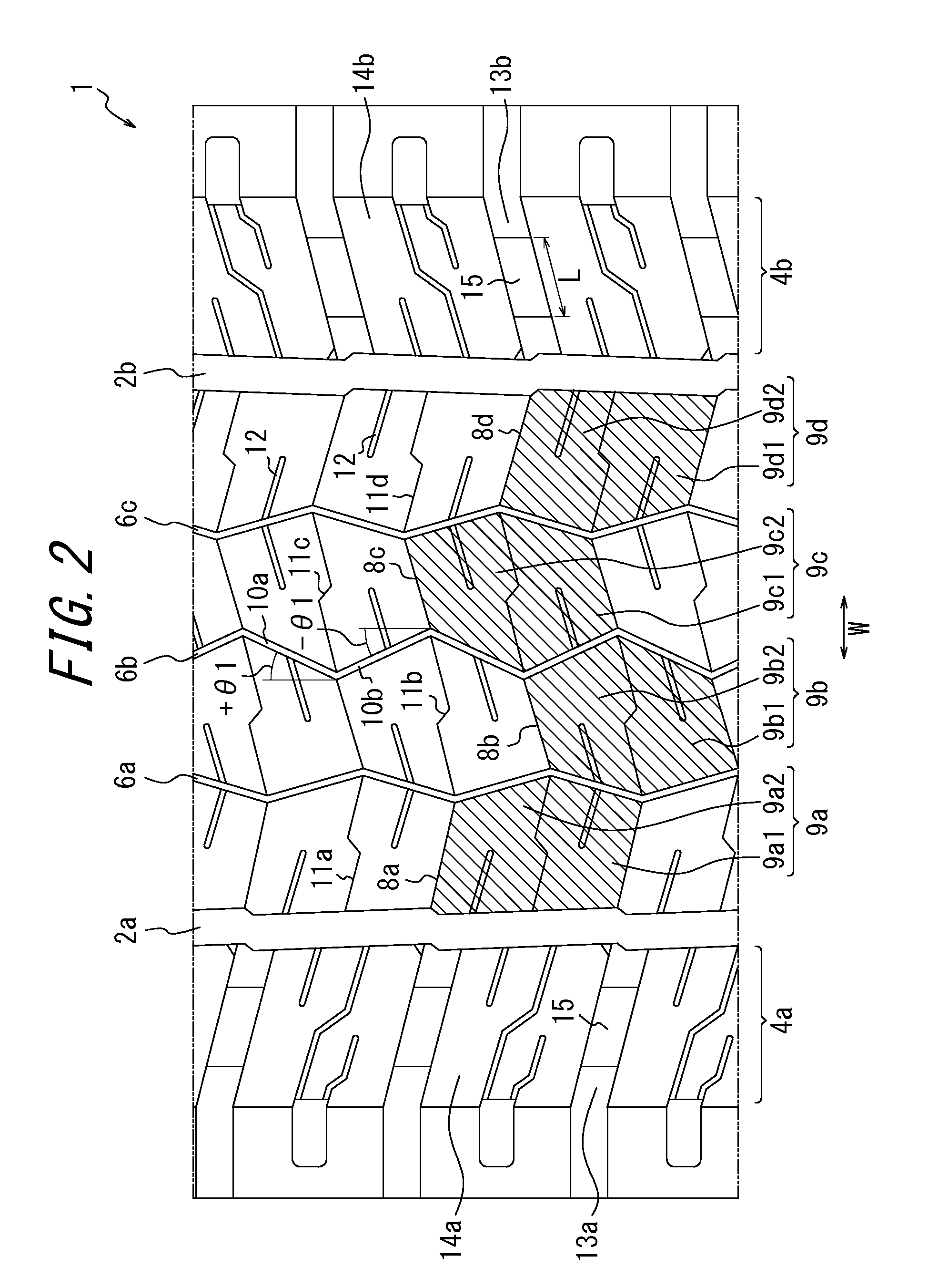 Pneumatic tire for heavy load