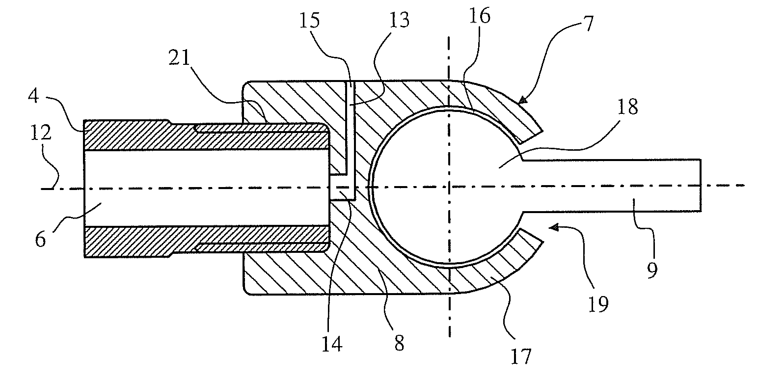 Joint arrangement for a vehicle