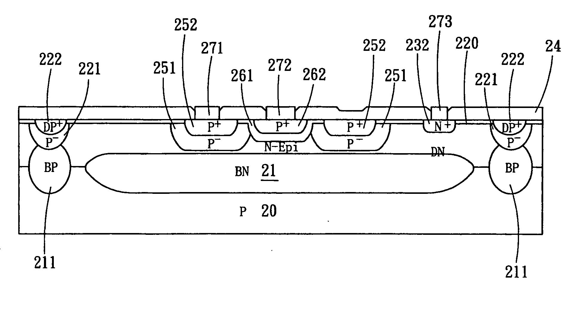 Lateral PNP transistor and the method of manufacturing the same