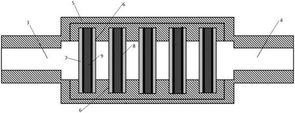 Carbon fiber automobile air conditioner filter