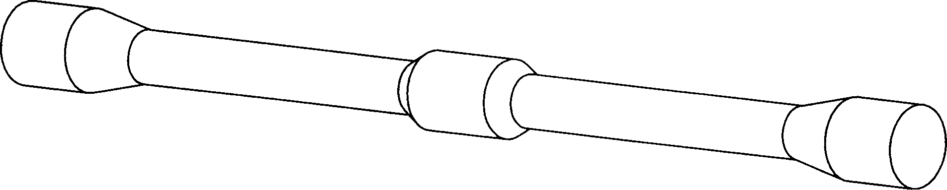 Method for forging combined forged steel coupler yoke for railway vehicles