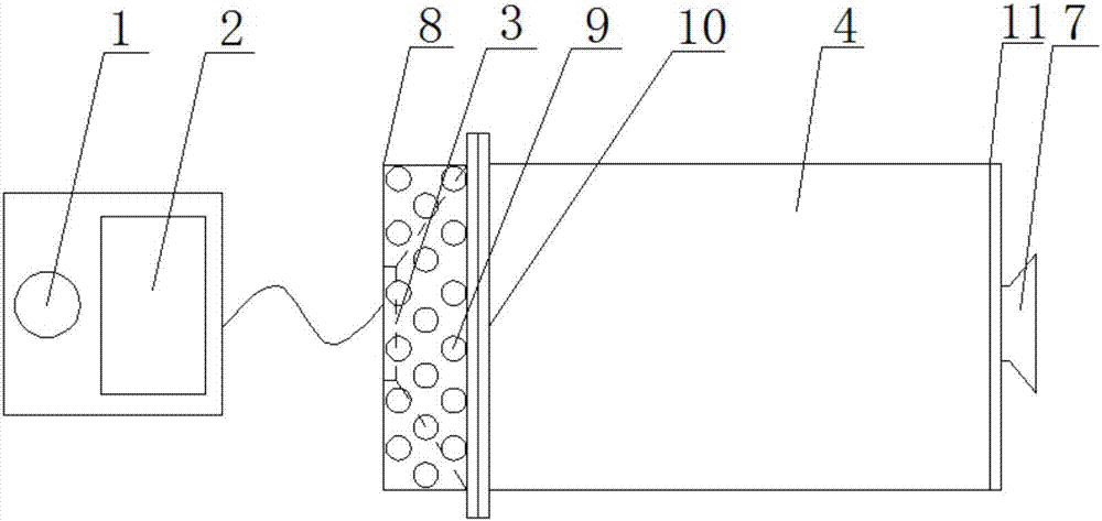 Electroacoustic transduction fire extinguisher