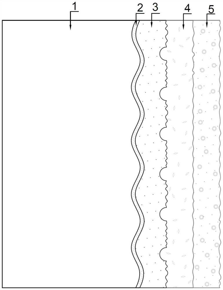 Titanium-based gradient lead dioxide composite electrode material for copper electrodeposition and preparation method thereof