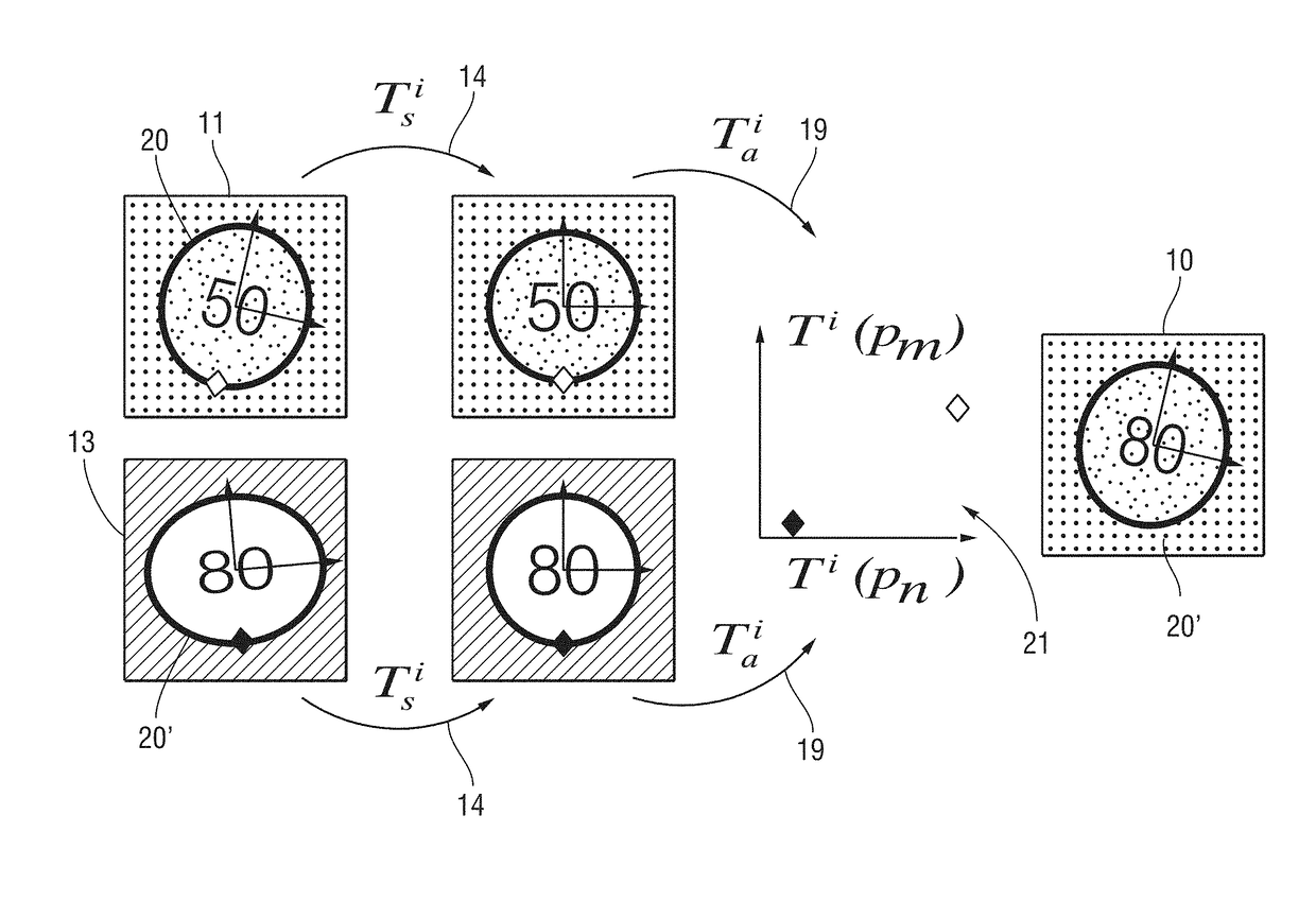 Method of generating a training image for an automated vehicle object recognition system