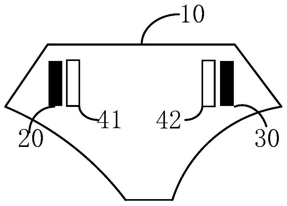 Clothing, basal body temperature detection method and basal body temperature detection system