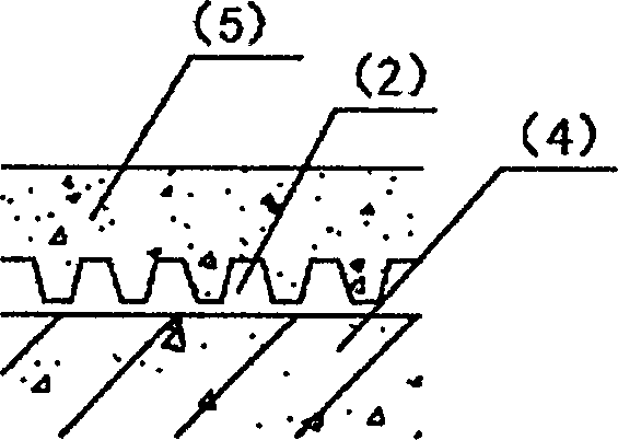 Permanent leakage-free maintenance system built in underground engineering