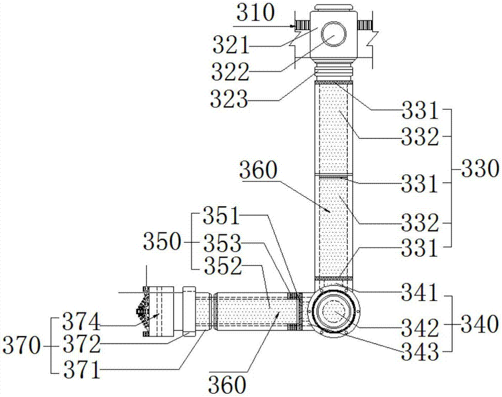 Construction engineering integrated 3D printing and building system and use method thereof