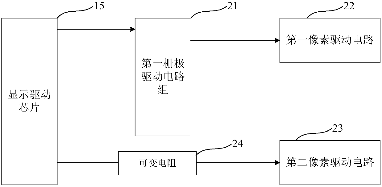 Display device, display panel thereof and OLED array substrate