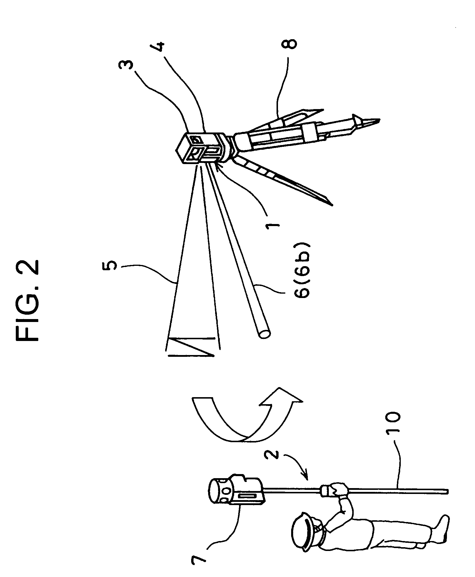 Surveying device and surveying system