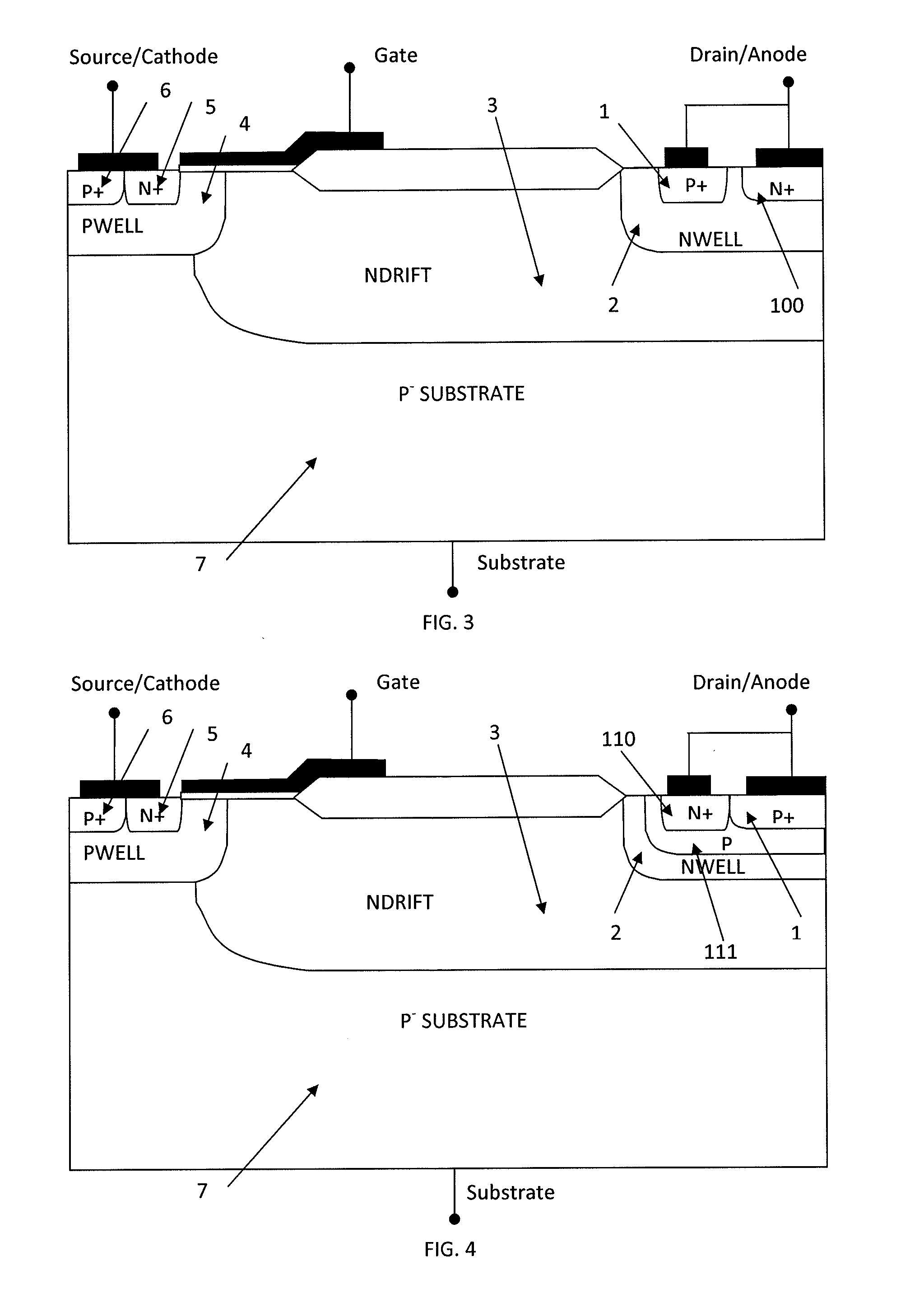 Lateral power semiconductor transistors