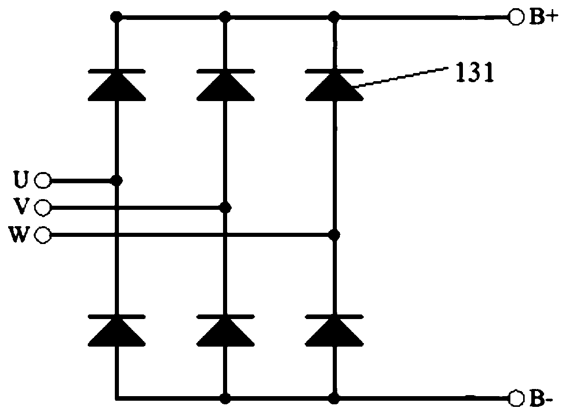 Range extending system and electric automobile