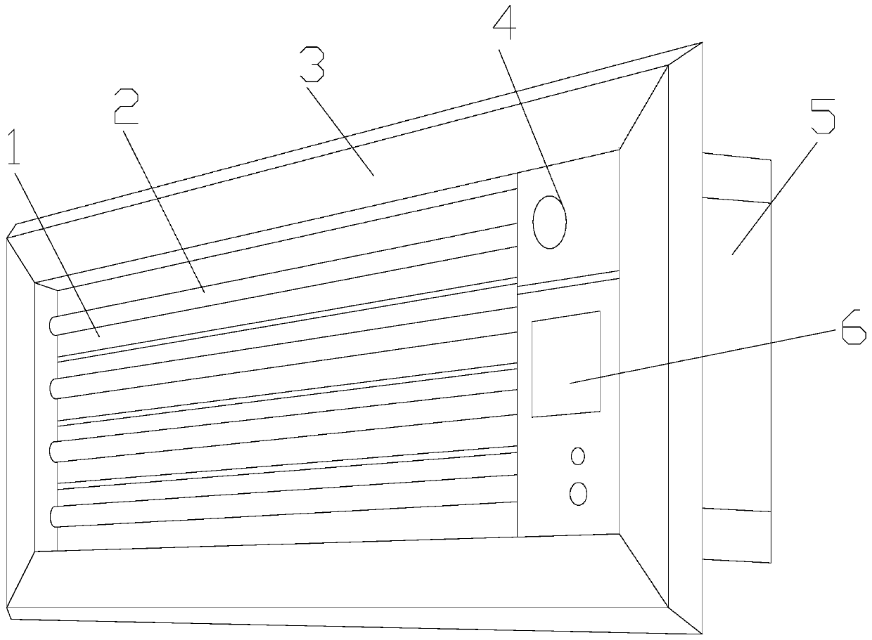 An air conditioner air outlet device using turbulent flow to prevent condensation and dust accumulation