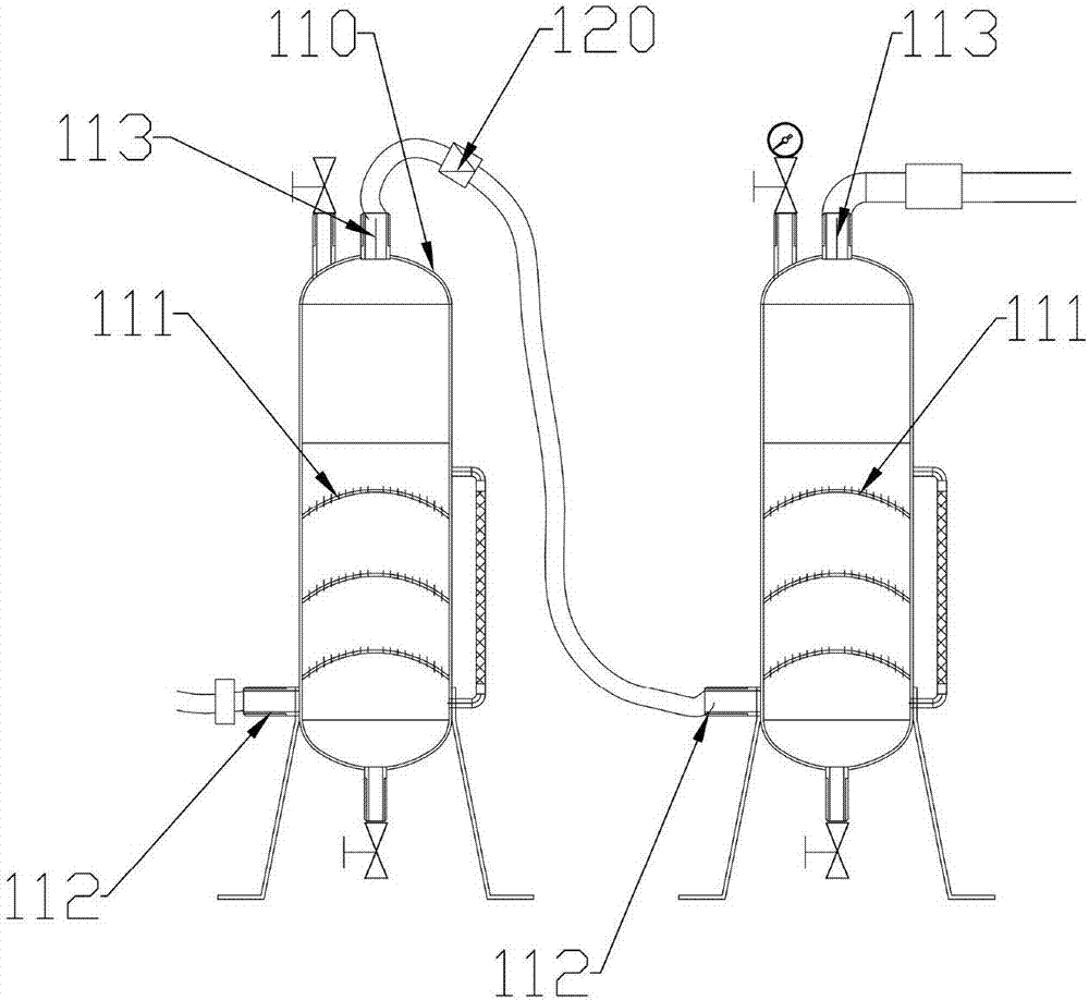 Efficient flame retardant device