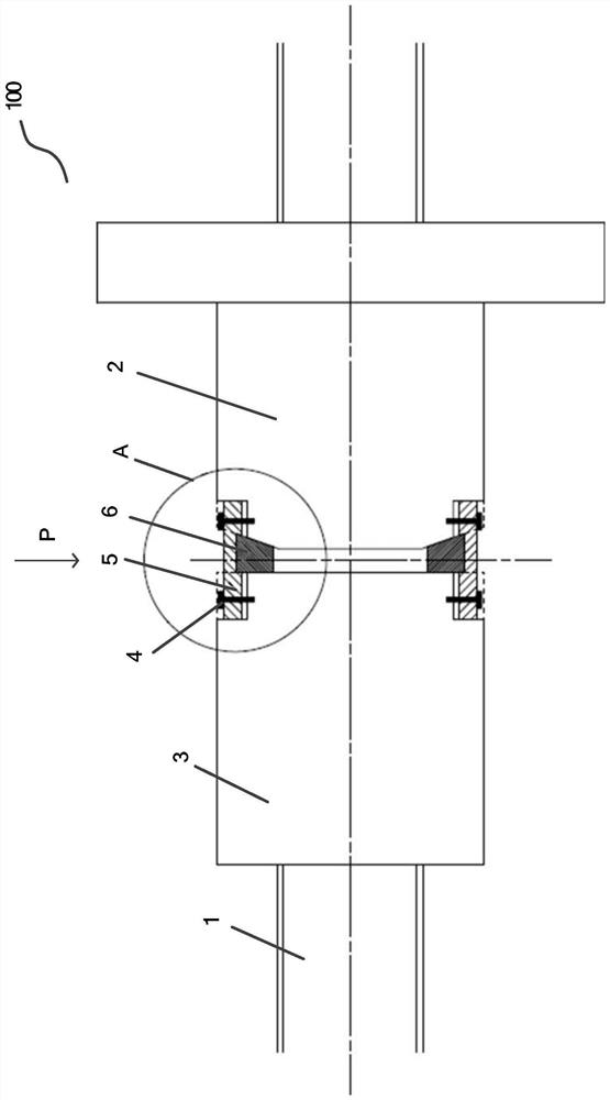 Pre-tightening force adjusting mechanism of double-nut ball screw and double-nut ball screw