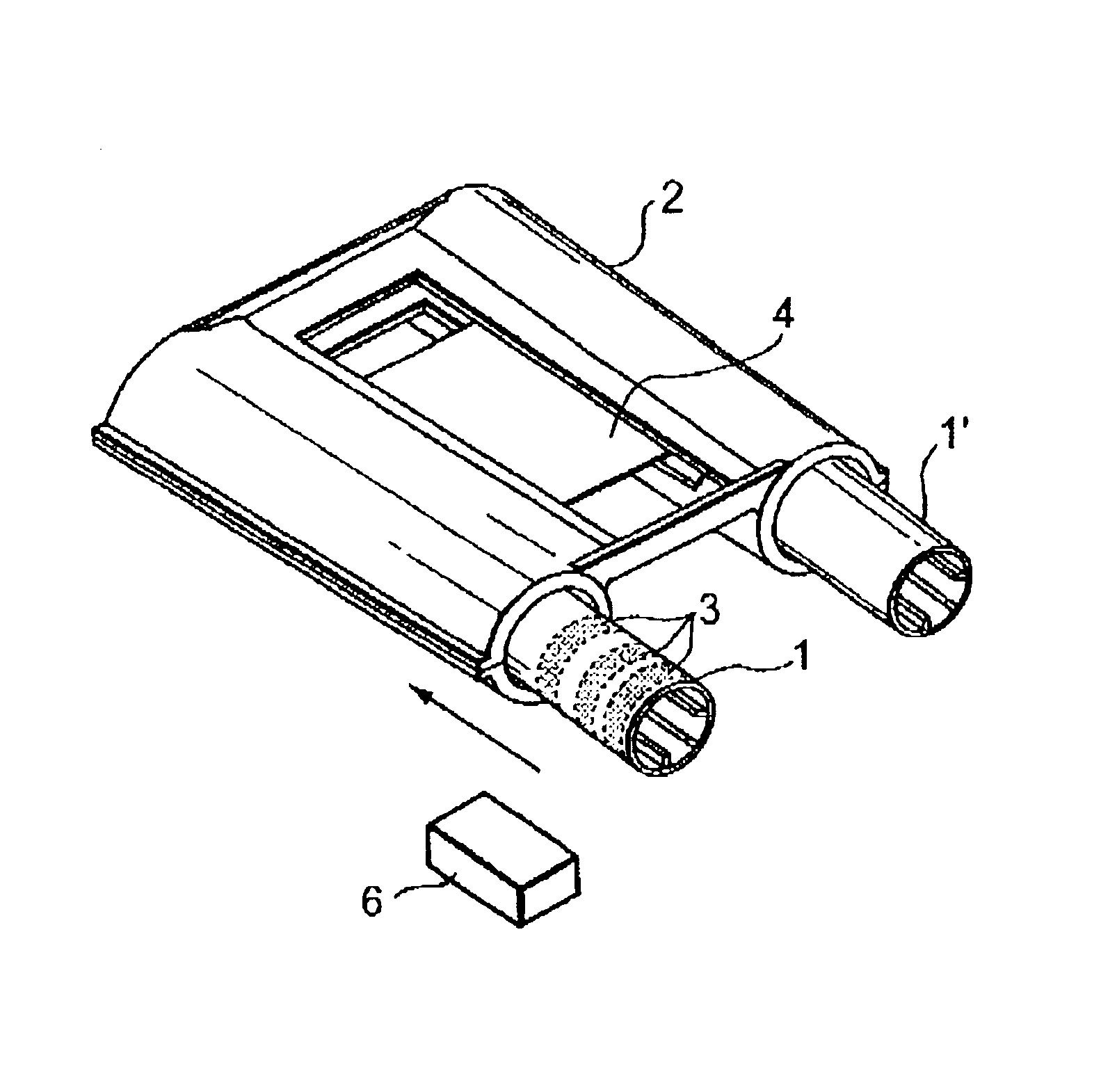 Carrier device for thermal transfer medium, discrimination method using the same, and printer