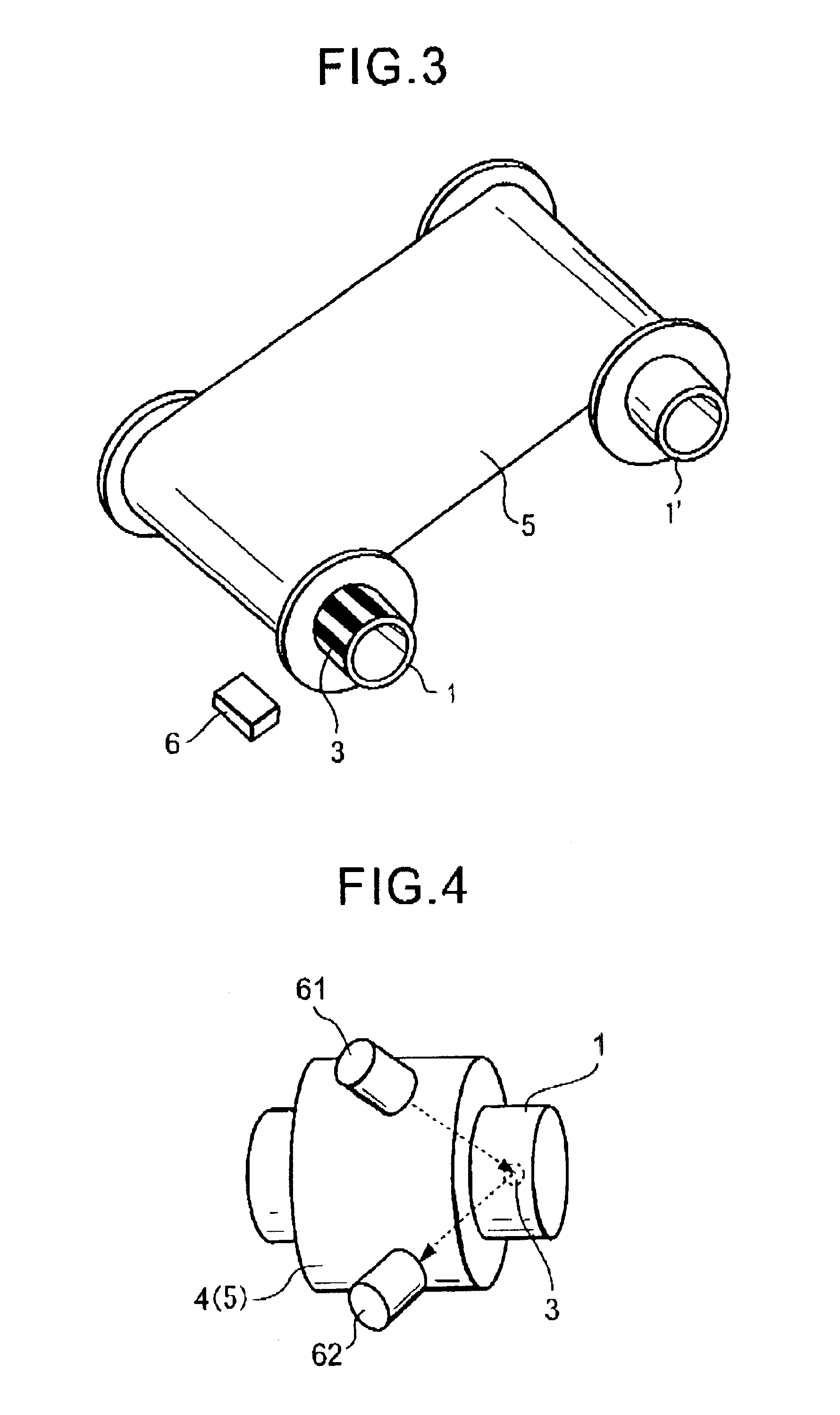 Carrier device for thermal transfer medium, discrimination method using the same, and printer