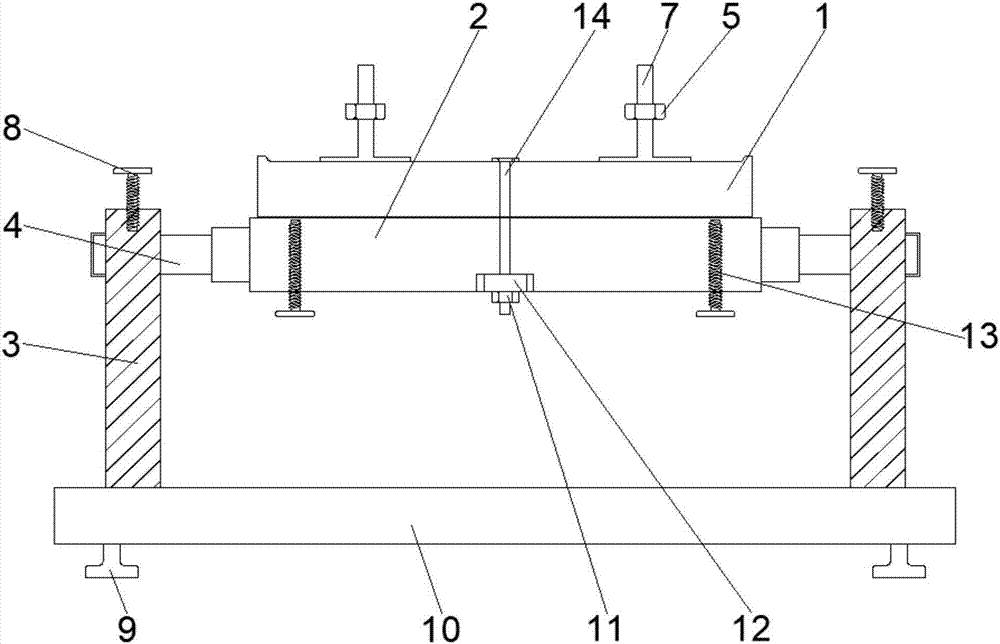 Hydrodynamic transmission set assembling overturning and rotating table