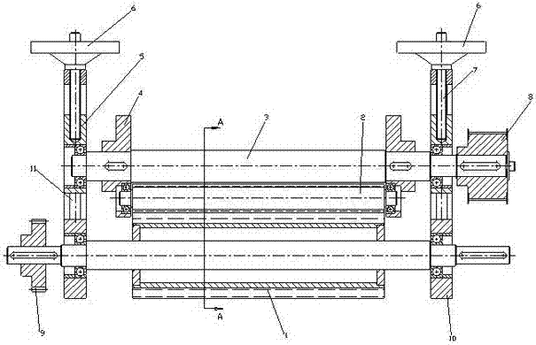 Paper splitting device