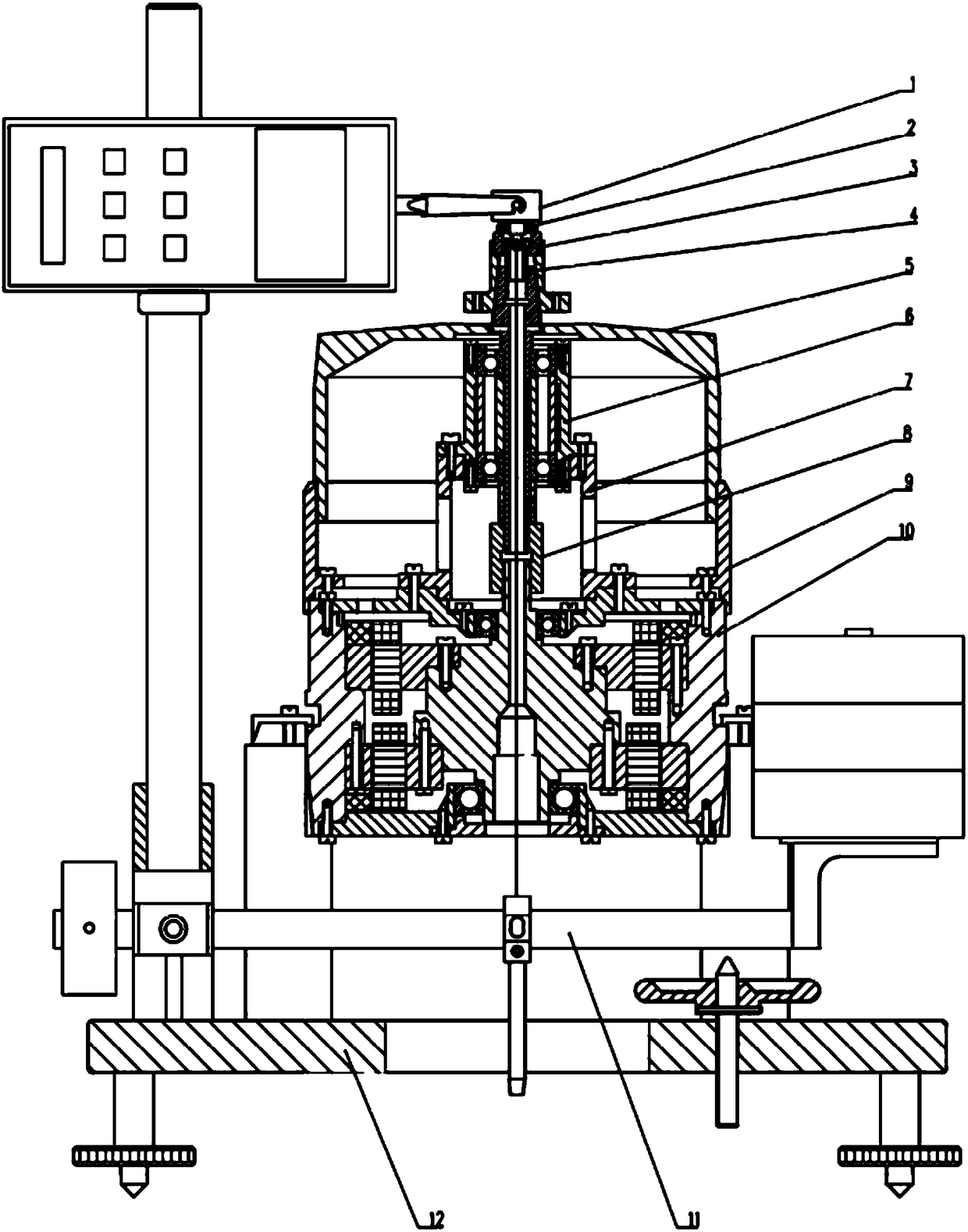 Bearing dynamic friction torque tester