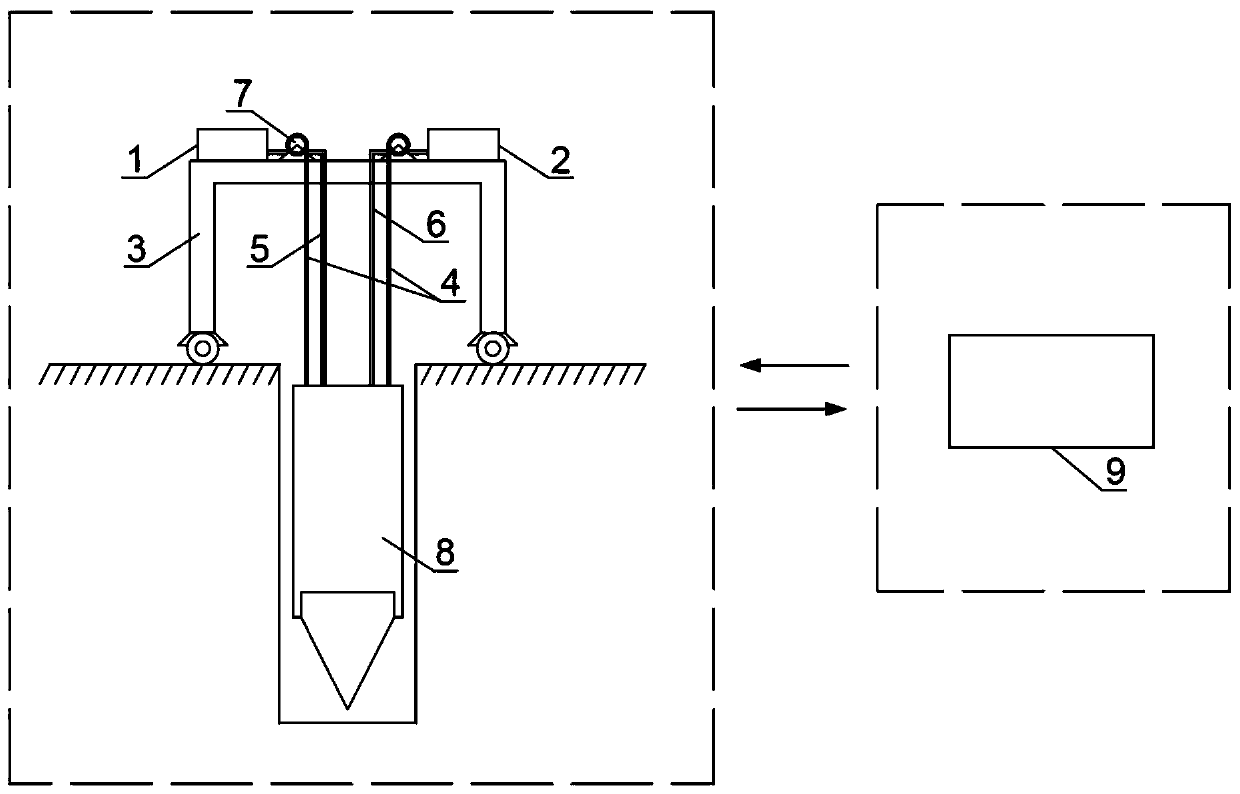 Informationized and intelligent vibration grouting machine with adjustable vibration and controllable direction