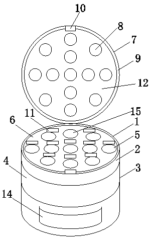 Cancer gene mutation and gene spreading detection kit