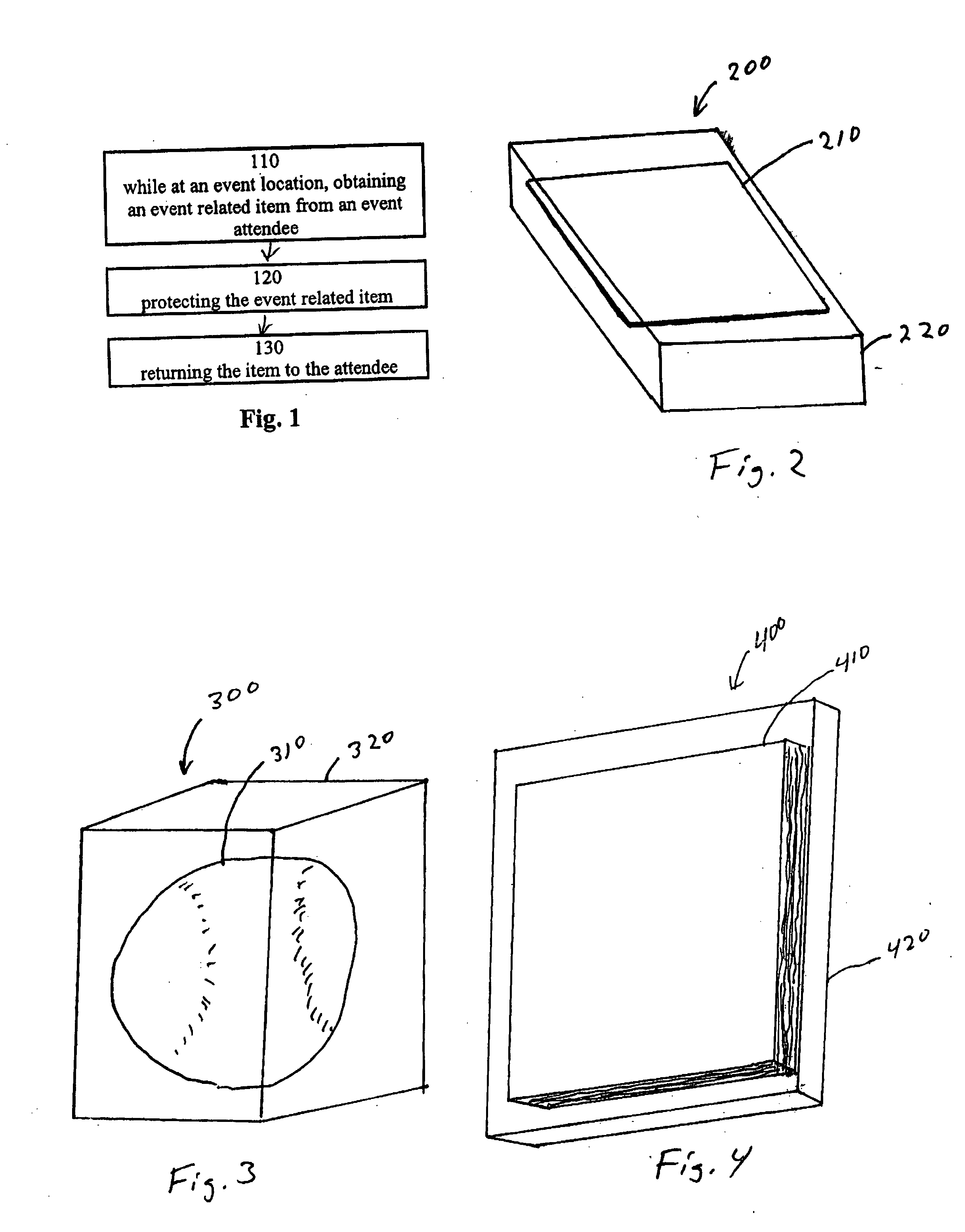 Event memorabilia holder and methods