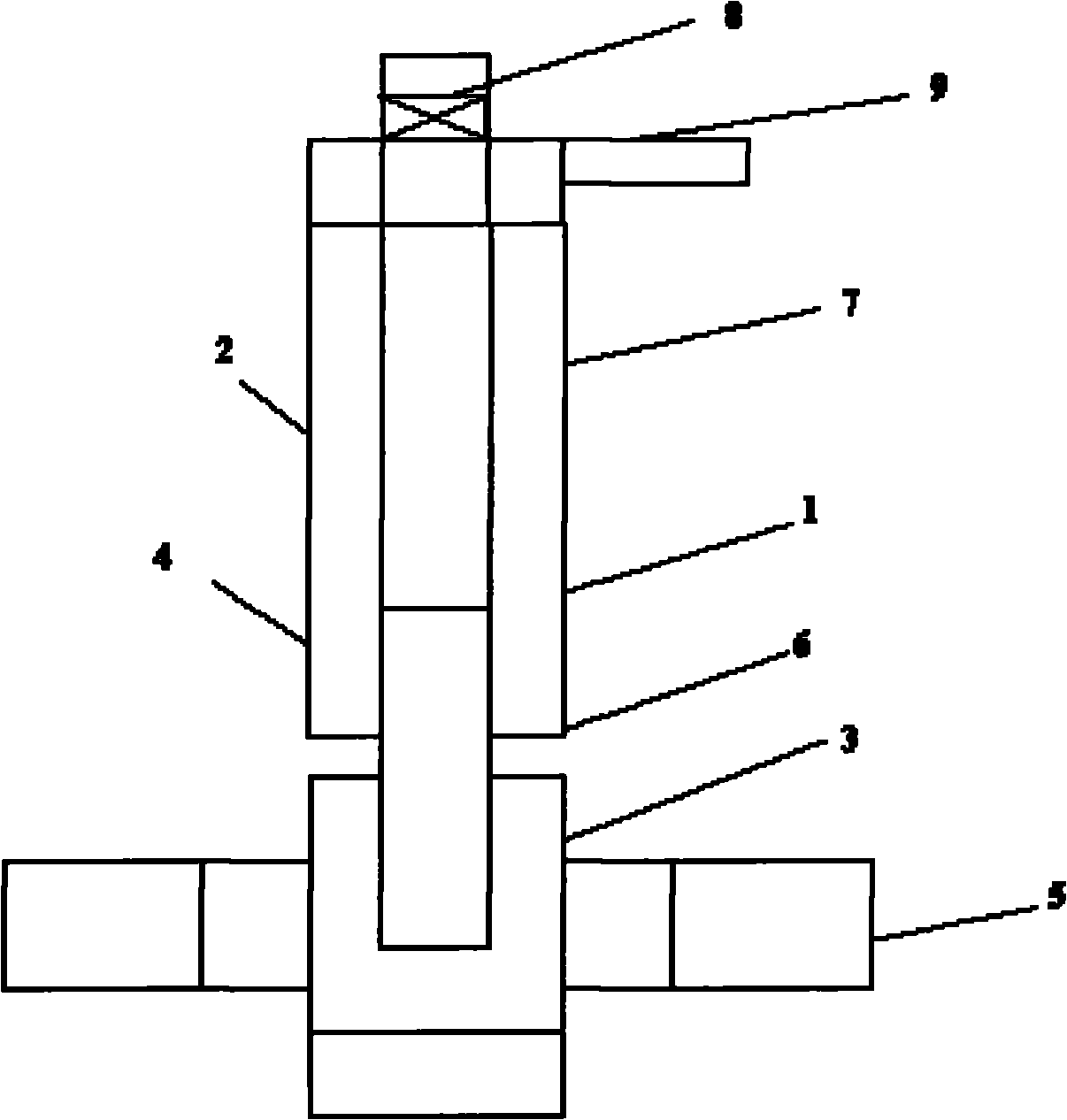 Method for water control and oil production increasing acidification of oil well at water content increasing stage of low-pressure heterogeneous reservoir