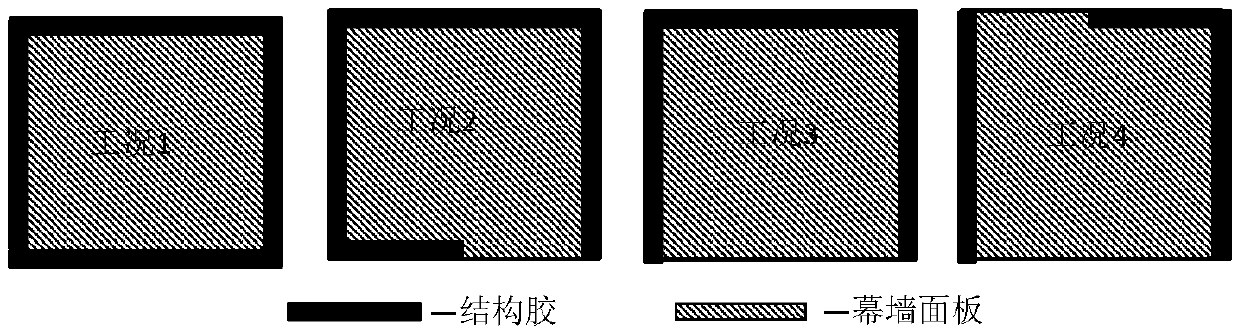 Building curtain wall safety state remote detection method based on laser vibration measurement technology