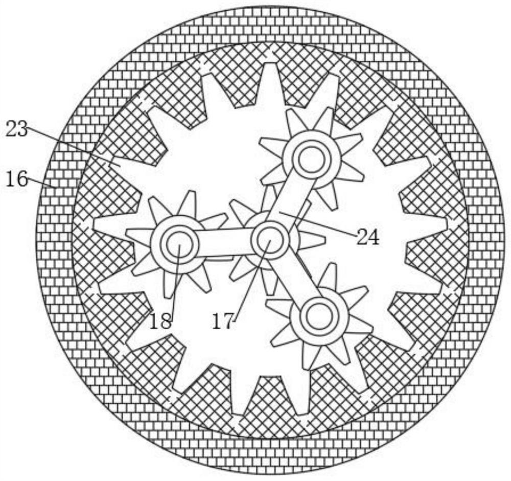 Concrete mixing device for bridge construction