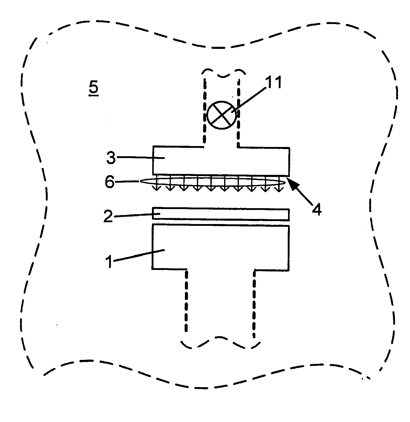 Constant emissivity deposition member