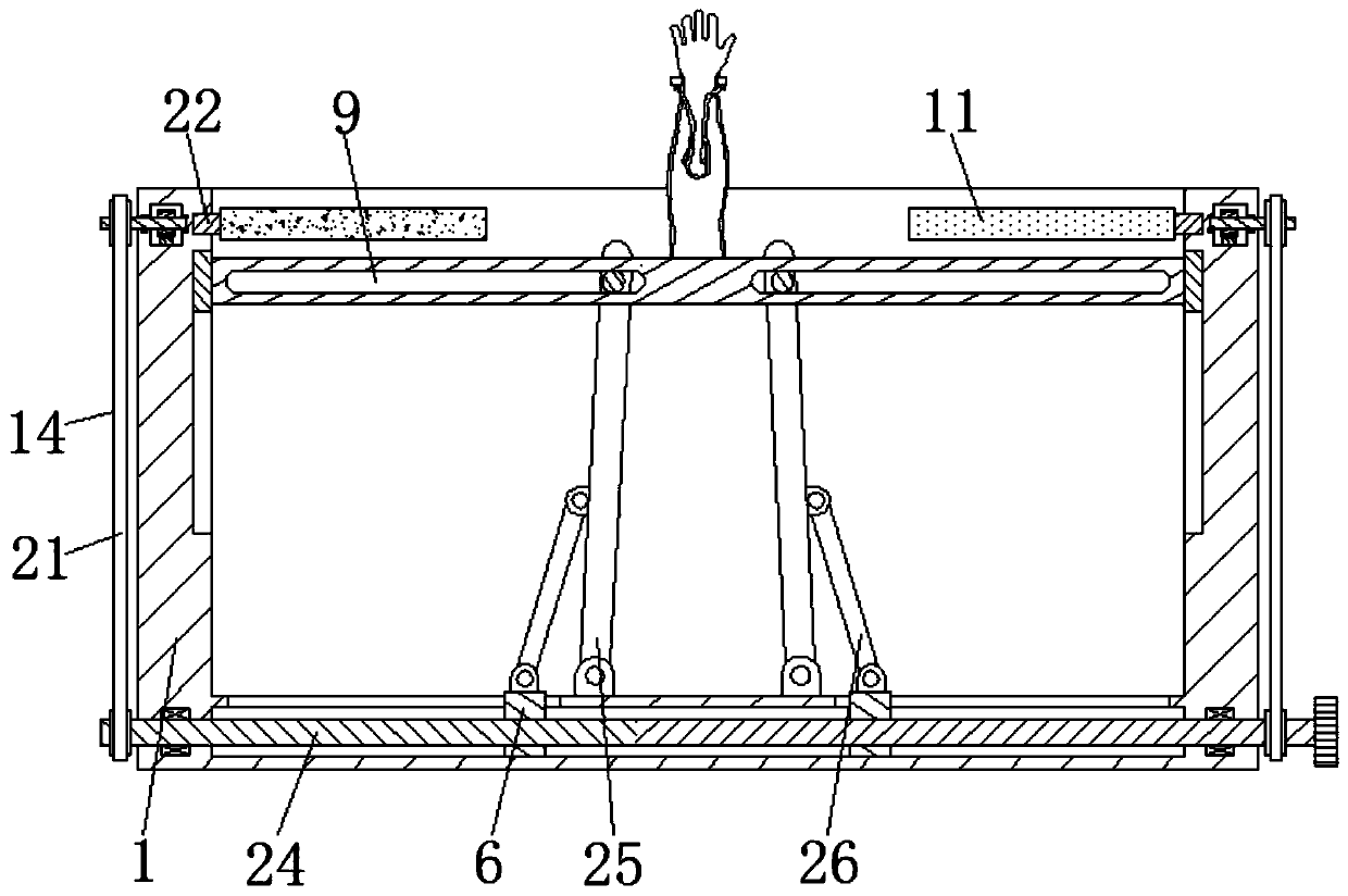 Model for simulating internal arteriovenous fistula vascular puncture